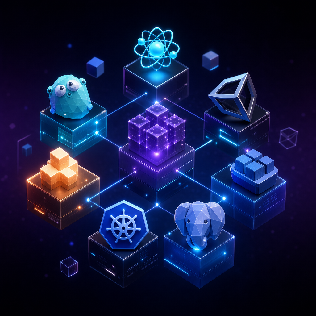 Tech stack illustration